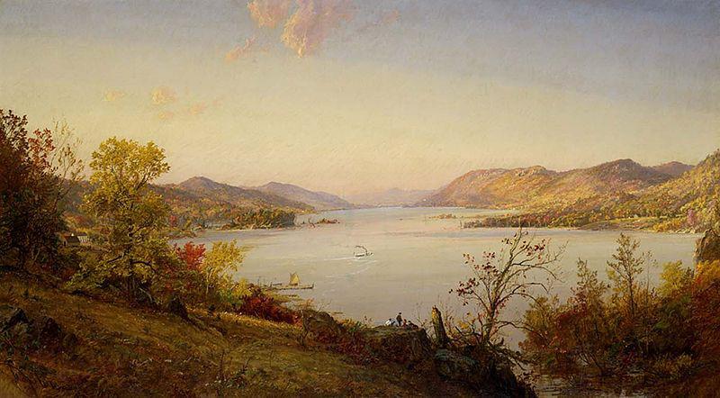 Jasper Francis Cropsey Greenwood Lake Germany oil painting art